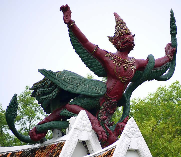 Garuda, Krut the snake killer