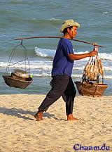 Fish Monger in Cha-Am