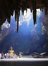 Dripstone cave in Phetchaburi