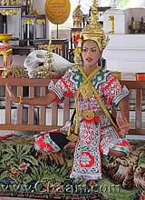 Buddhist Temple dancer