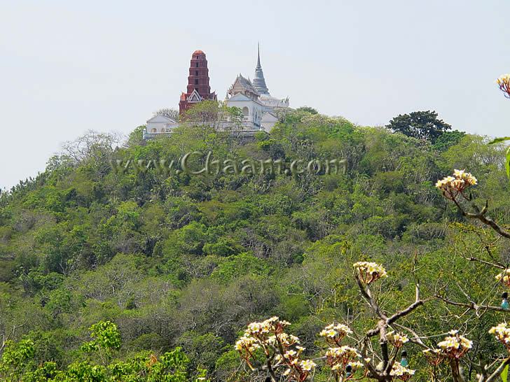 Temple on Mountain complex in Thailand