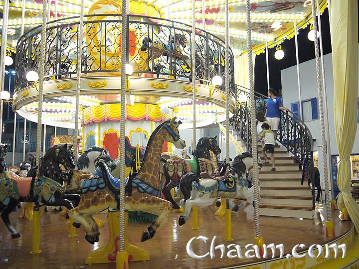 Carousel in Thailand Cha-Am