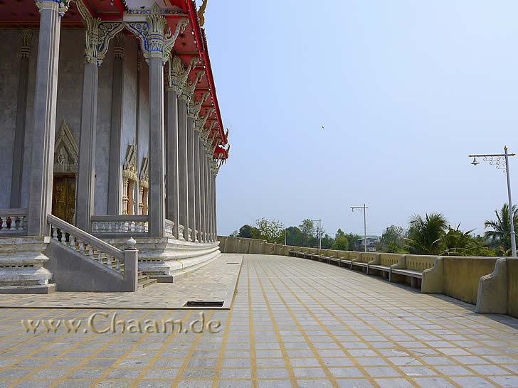 Side view of temple Wat Tanot Luang Thailand