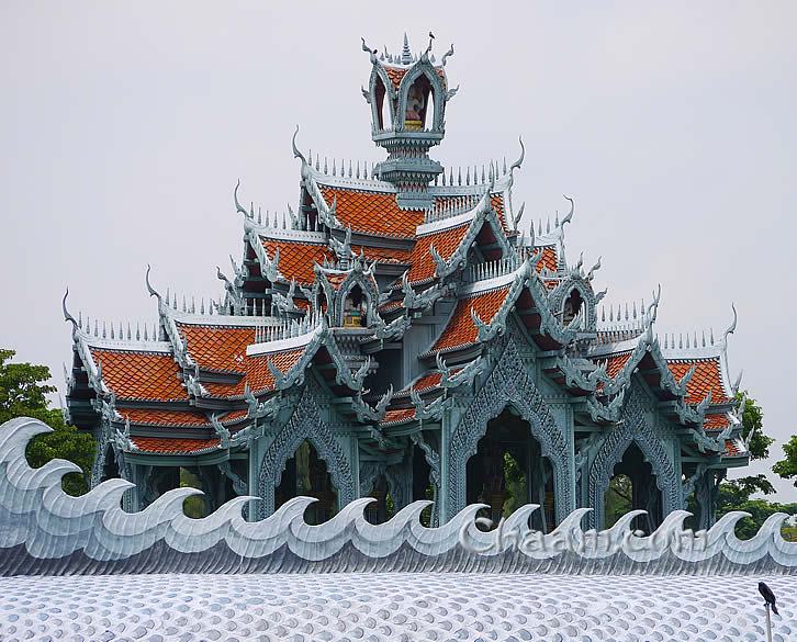 Wonderful wood temple in Ancient City