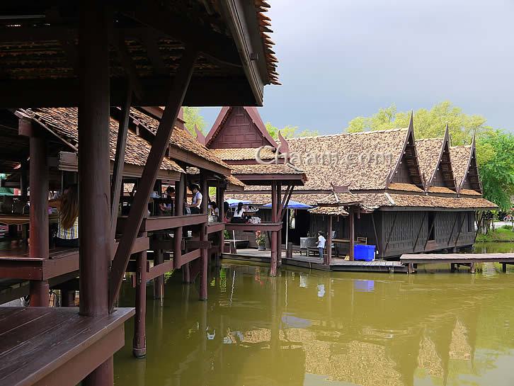 Floating market Bangkok in Ancient City