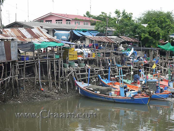 Guest workers from Burma in Cha-Am