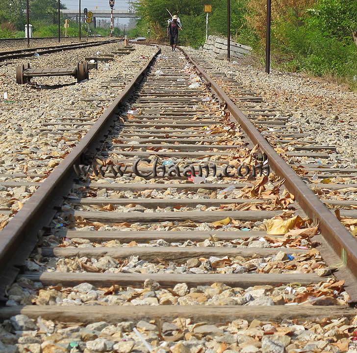 The rail tracks of Thailand