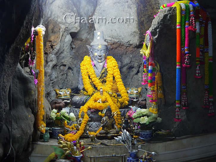 Master Ruesi in Thailand temple